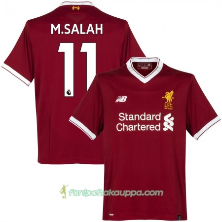 Jalkapallo Peliasut Liverpool M. Salah Koti Pelipaita 2017/18 Lyhythihainen