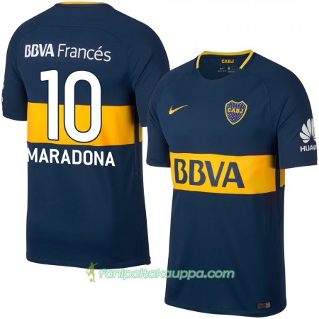 Jalkapallo Peliasut Boca Juniors Maradona Koti Pelipaita 2017/18 Lyhythihainen