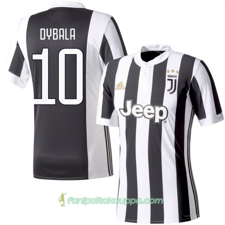 Jalkapallo Peliasut Juventus Dybala 10 Koti Pelipaita 2017/18 Lyhythihainen