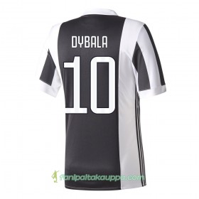 Jalkapallo Peliasut Juventus Dybala 10 Koti Pelipaita 2017/18 Lyhythihainen