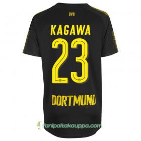 Jalkapallo Peliasut Borussia Dortmund Kagawa 23 Vieras Pelipaita 2017/18 Lyhythihainen