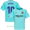 Jalkapallo Peliasut FC Barcelona Messi 10 Vieras Pelipaita 2017/18 Lyhythihainen