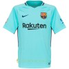 Jalkapallo Peliasut FC Barcelona Messi 10 Vieras Pelipaita 2017/18 Lyhythihainen