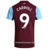 Jalkapallo Peliasut West Ham United Carroll 9 Koti Pelipaita 2017/18 Lyhythihainen