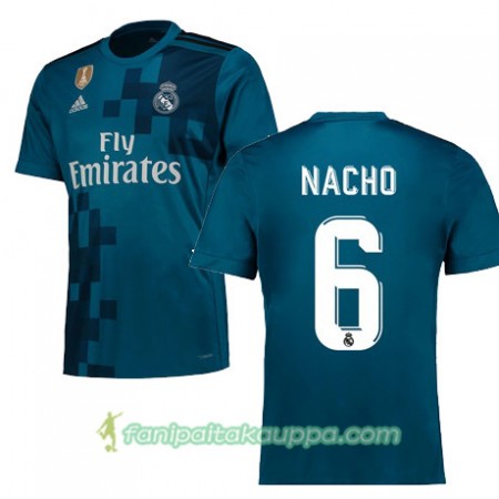 Jalkapallo Peliasut Real Madrid NACHO 6 Kolmas Pelipaita 2017/18 Lyhythihainen