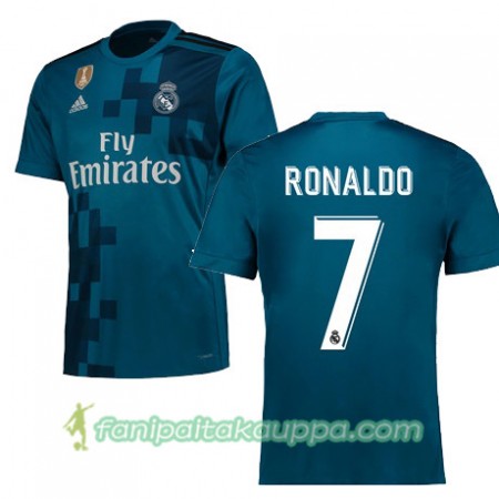 Jalkapallo Peliasut Real Madrid RONALDO 7 Kolmas Pelipaita 2017/18 Lyhythihainen