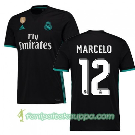 Jalkapallo Peliasut Real Madrid MARCELO 12 Vieras Pelipaita 2017/18 Lyhythihainen