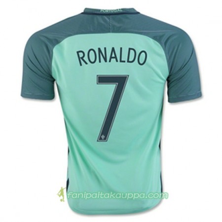Jalkapallo Peliasut Portugali RONALDO Vieras Pelipaita Euro 2016