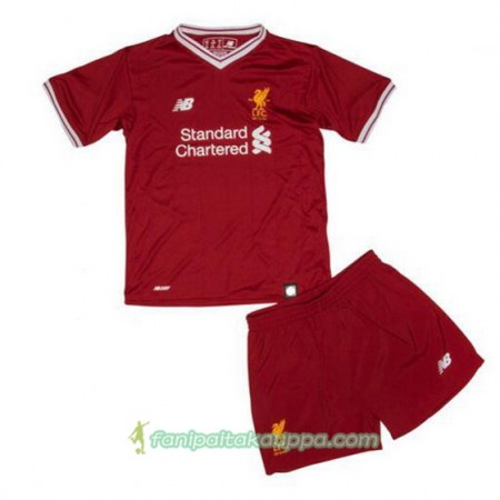 Jalkapallo Peliasut Liverpool Lasten Koti Pelipaita 2017/18 Lyhythihainen