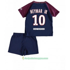 Jalkapallo Peliasut Paris SG Neymar Jr 10 Lasten Koti Pelipaita 2017/18 Lyhythihainen