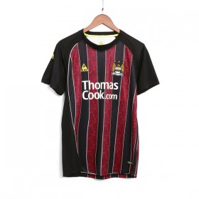 Jalkapallo Peliasut Manchester City 2008-09 Retro Vieras Pelipaita Lyhythihainen