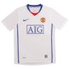 Jalkapallo Peliasut Manchester United 2008-09 Retro Vieras Pelipaita Lyhythihainen
