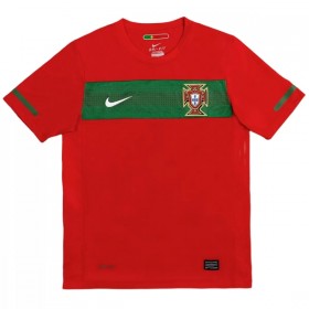 Jalkapallo Peliasut Portugali 2010 Retro Koti Pelipaita Lyhythihainen