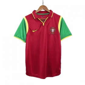 Jalkapallo Peliasut Portugali Retro Koti Pelipaita 1998 Lyhythihainen