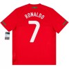 Jalkapallo Peliasut Portugali Ronaldo 7 2010 Retro Koti Pelipaita Lyhythihainen