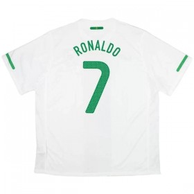 Jalkapallo Peliasut Portugali Ronaldo 7 2010 Retro Vieras Pelipaita Lyhythihainen