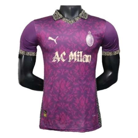 Jalkapallo Peliasut AC Milan 2025-26 Violetti Lyhythihainen Special