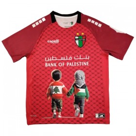 Jalkapallo Peliasut Club Deportivo Palestino 2025 Punainen Lyhythihainen Special