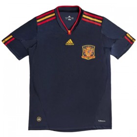 Jalkapallo Peliasut Espanja 2010 Retro Vieras Pelipaita Lyhythihainen