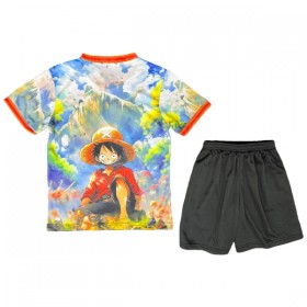 Jalkapallo Peliasut Japani x OnePiece Lasten 2025 Lyhythihainen Special