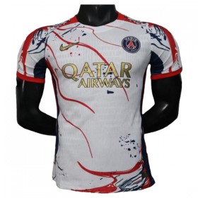 Jalkapallo Peliasut Paris Saint-Germain 2025-26 Valkoinen Lyhythihainen Special
