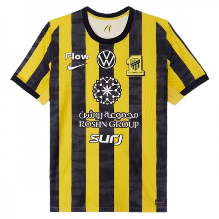 Jalkapallo Peliasut Al Ittihad Koti Pelipaita 2025-26 Lyhythihainen