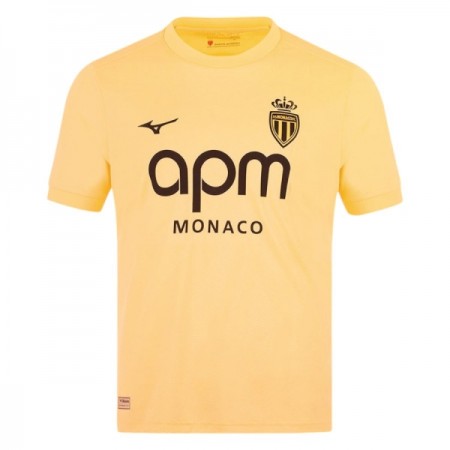 Jalkapallo Peliasut AS Monaco Kolmas Pelipaita 2025-26 Lyhythihainen