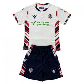 Jalkapallo Peliasut Bolton Wanderers Lasten Koti Pelipaita 2025-26 Lyhythihainen