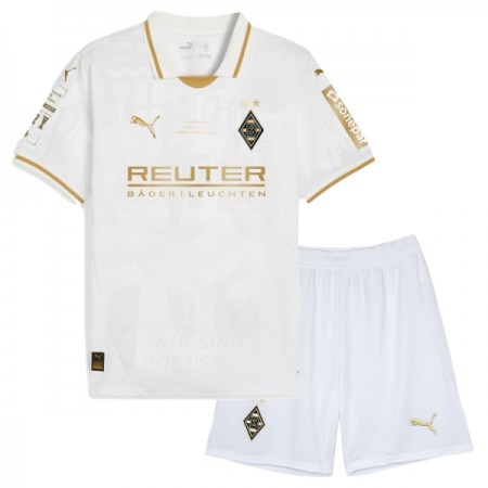 Jalkapallo Peliasut Borussia Monchengladbach Anniversary Lasten 2025-26 Lyhythihainen Jalkapallo Peliasut Borussia Monchengladbach Anniversary Lasten 2025-26 Lyhythihainen