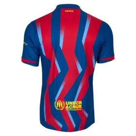 Jalkapallo Peliasut FC Barcelona Neljäs Pelipaita 2025-26 Lyhythihainen