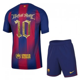 Jalkapallo Peliasut FC Barcelona x Kopa Trophy Lamine Yamal 10 Lasten 2025-26 Lyhythihainen Special