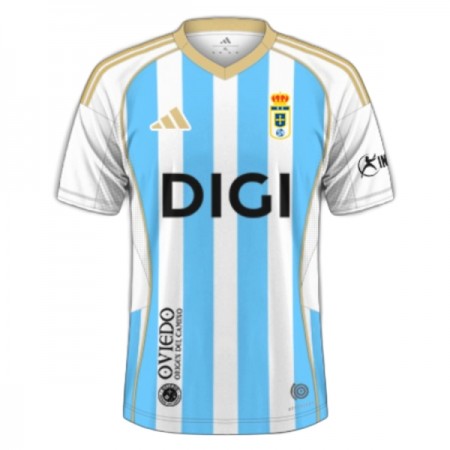 Jalkapallo Peliasut Real Oviedo Kolmas Pelipaita 2025-26 Lyhythihainen Jalkapallo Peliasut Real Oviedo Kolmas Pelipaita 2025-26 Lyhythihainen