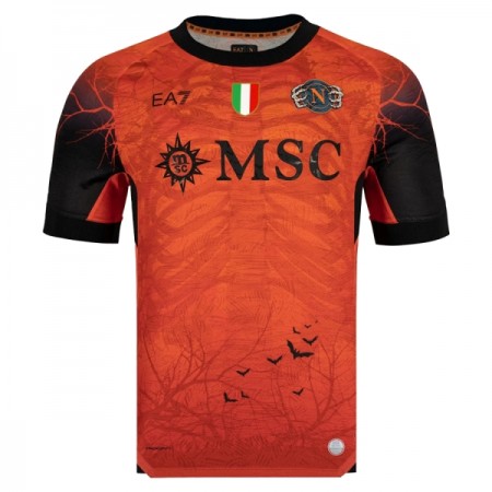 Jalkapallo Peliasut SSC Napoli Halloween Maalivahti 2025-26 Lyhythihainen Special Jalkapallo Peliasut SSC Napoli Halloween Maalivahti 2025-26 Lyhythihainen Special
