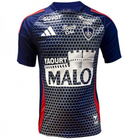 Jalkapallo Peliasut Stade Brestois Kolmas Pelipaita 2025-26 Lyhythihainen Jalkapallo Peliasut Stade Brestois Kolmas Pelipaita 2025-26 Lyhythihainen