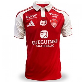 Jalkapallo Peliasut Stade Brestois Koti Pelipaita 2025-26 Lyhythihainen