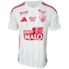 Jalkapallo Peliasut Stade Brestois Vieras Pelipaita 2025-26 Lyhythihainen Jalkapallo Peliasut Stade Brestois Vieras Pelipaita 2025-26 Lyhythihainen