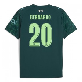 Jalkapallo Peliasut Manchester City Bernardo 20 EA Sport Neljäs Pelipaita 2025-26 Lyhythihainen