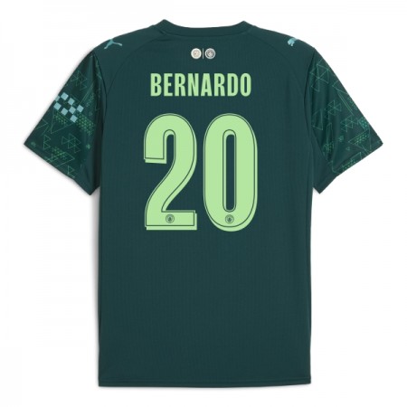 Jalkapallo Peliasut Manchester City Bernardo 20 EA Sport Neljäs Pelipaita 2025-26 Lyhythihainen
