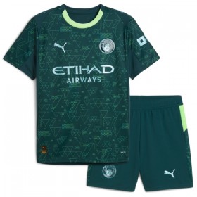 Jalkapallo Peliasut Manchester City Foden 47 EA Sport Lasten Neljäs Pelipaita 2025-26 Lyhythihainen