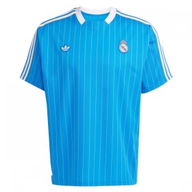 Jalkapallo Peliasut Real Madrid Terrace Icons 2025-26 Sininen Lyhythihainen
