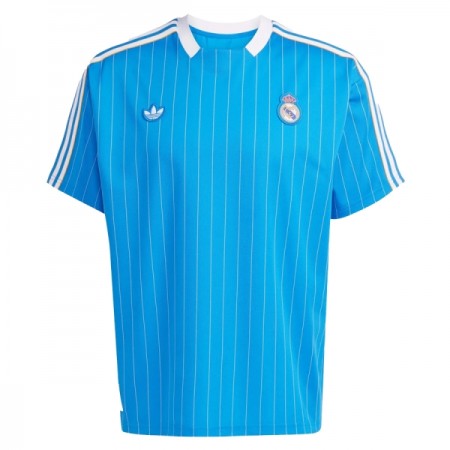 Jalkapallo Peliasut Real Madrid Terrace Icons 2025-26 Sininen Lyhythihainen