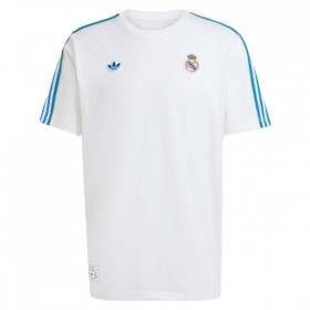 Jalkapallo Peliasut Real Madrid Terrace Icons 2025-26 Valkoinen Lyhythihainen