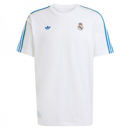 Jalkapallo Peliasut Real Madrid Terrace Icons 2025-26 Valkoinen Lyhythihainen
