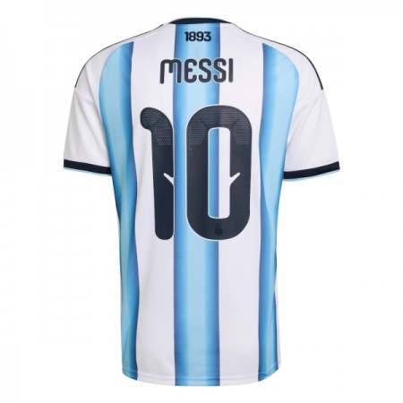Jalkapallo Peliasut Argentiina Messi 10 Koti Pelipaita MM-kisat 2026 Lyhythihainen