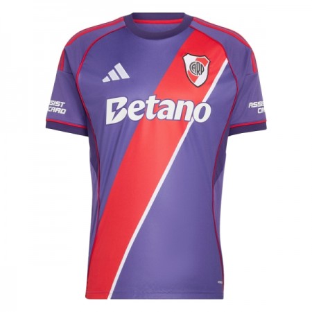 Jalkapallo Peliasut CA River Plate Kolmas Pelipaita 2025-26 Lyhythihainen