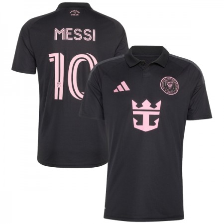 Jalkapallo Peliasut Inter Miami CF Messi 10 Vieras Pelipaita 2026 Lyhythihainen