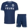 Jalkapallo Peliasut Vancouver Whitecaps Lasten Vieras Pelipaita 2026 Lyhythihainen