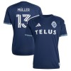 Jalkapallo Peliasut Vancouver Whitecaps Muller 13 Vieras Pelipaita 2026 Lyhythihainen