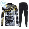 Lasten Real Madrid Marvel Training Huppari Quarter-Zip 2026-27 Musta Lasten Real Madrid Marvel Training Huppari Quarter-Zip 2026-27 Musta