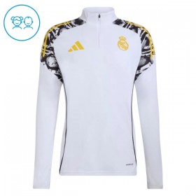 Lasten Real Madrid Training Huppari Quarter-Zip 2026-27 Valkoinen